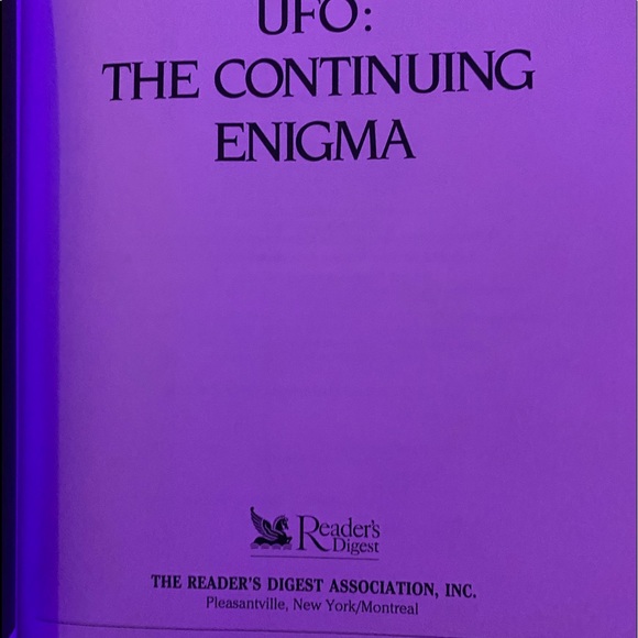🐼🐼🐼reader's digest book UFO: The Continuing Enogma quest for the unknown - Picture 2 of 8
